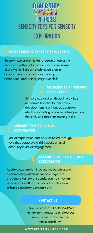 Sensory Toys for Sensory Exploration