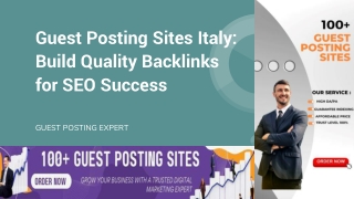 Guest Posting Sites Italy_ Build Quality Backlinks for SEO Success