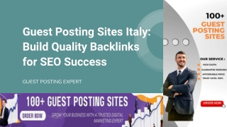 Guest Posting Sites Italy_ Build Quality Backlinks for SEO Success