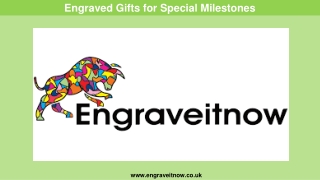 Engraved Gifts for Special Milestones