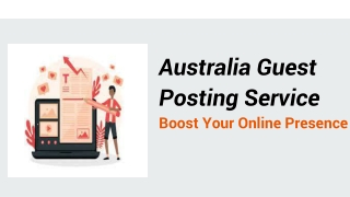 Australia Guest Posting Service 2