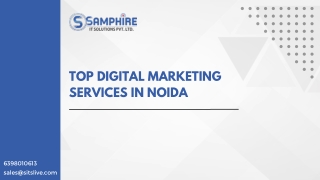One of Top 10 Digital Marketing Agencies in Noida | Samphire IT Solutions Pvt Lt