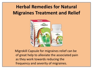 Natural Ways to Ease Migraine Pain