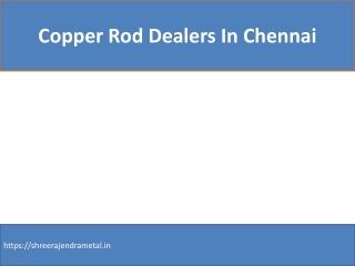 Copper Rod Dealers In Chennai