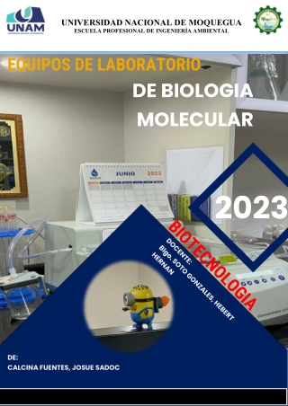 EQUIPOS DE LABORATORIO