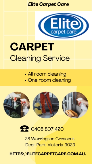 Carpet Cleaning Melton