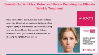 Smooth Out Wrinkles_ Botox vs Fillers – Decoding the Ultimate Wrinkle Treatment