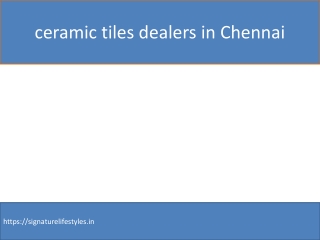 ceramic tiles dealers in Chennai