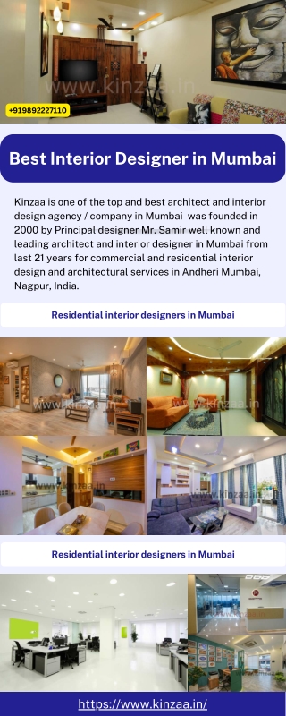 Best Interior Designer in Mumbai - Famous Architects in Mumbai - Kinzaa