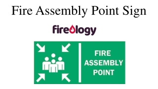 Fire Assembly Point Sign