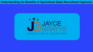 Understanding the Benefits of Specialized Sales Recruitment Agencies