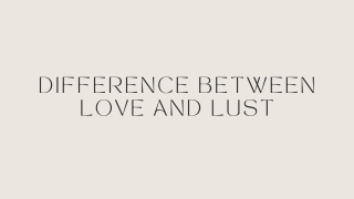 Difference Between Love And Lust - PPT (1)