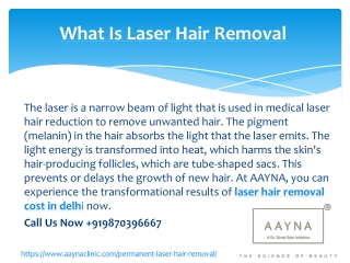 What Is Laser Hair Removal