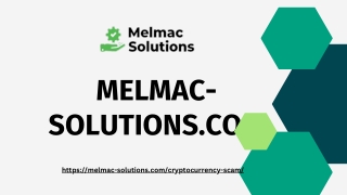 Cryptocurrency Fraud Chargeback | Melmac-solutions.com