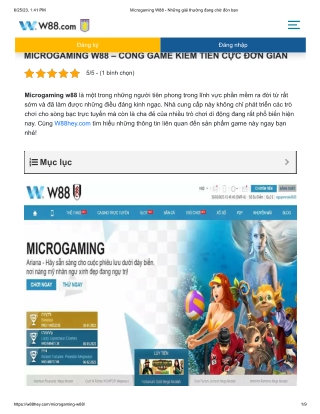 microgaming-w88