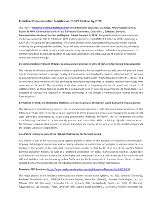 Industrial Communication Market