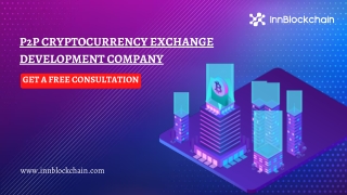 P2P Cryptocurrency Exchange Development Company