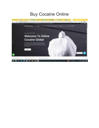 Buy Cocaine Online