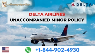 Delta Unaccompanied Minor Policy