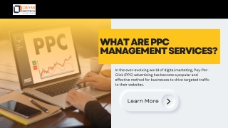 What are PPC Management Services?