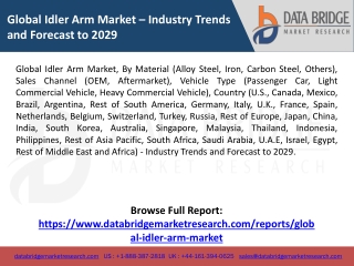 Global Idler Arm Market