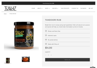 Get Authentic Tandoori Rub Spice Delivered to Your Doorstep in Australia