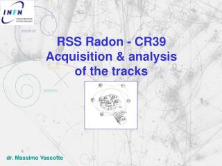 RSS Radon - CR39 Acquisition & analysis of the tracks
