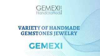 Variety Of Handmade Gemstones Jewelry  Gemexi