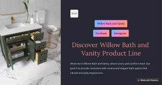 Discover Willow Bath and Vanity Product Line