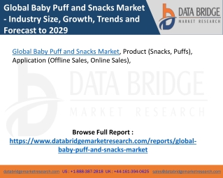 Global Baby Puff and Snacks Market