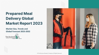 Prepared Meal Delivery Market 2023 - By Industry Outlook, Future Trends, Growth