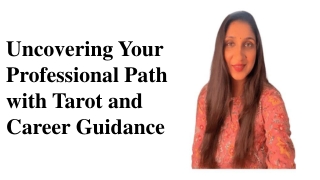 Uncovering your professional path with tarot and career guidance