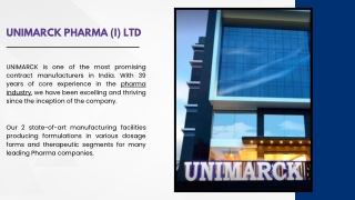 Pharma Product Manufacturing Company