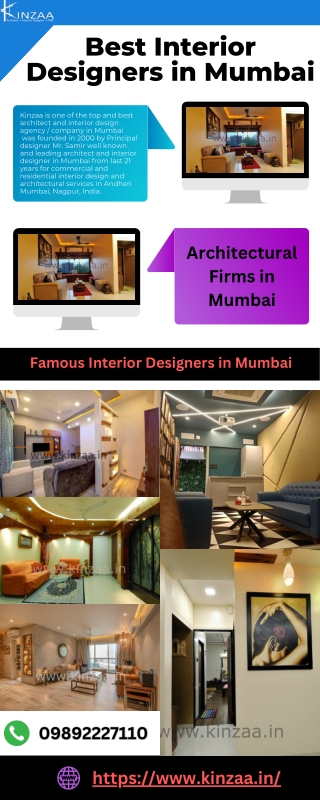 Designing Dreams Premier Interior Designers in Mumbai - Kinzaa