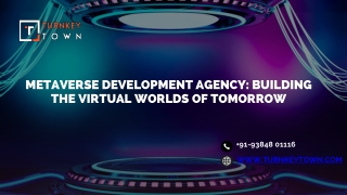 Metaverse Development Agency Building the Virtual Worlds of Tomorrow