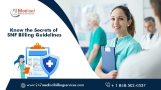 Know The Secrets Of SNF Billing Guidelines PDF