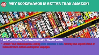 Why Bookswagon is Better Than Amazon