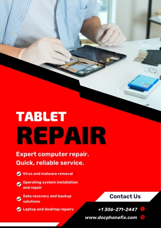 Tablet Repair Shop in Regina