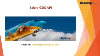 Sabre GDS API