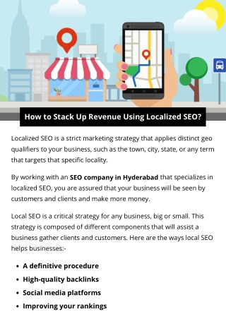 How to Stack Up Revenue Using Localized SEO