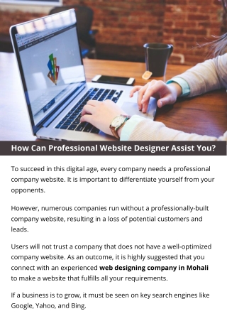 How Can Professional Website Designer Assist You?