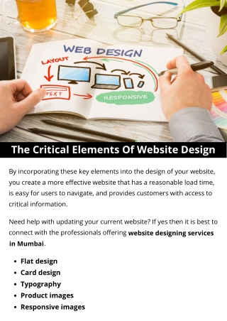 The Critical Elements Of Website Design