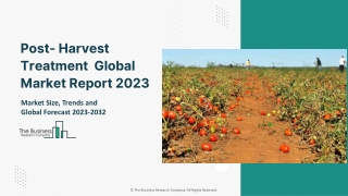 Post-Harvest Treatment Global Market Report 2023