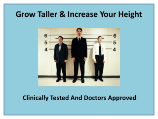 Grow Taller Height Capsule Supplement