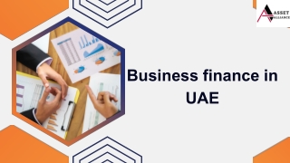 Business Finance in UAE