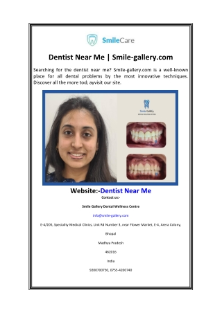 Dentist Near Me  Smile-gallery.com