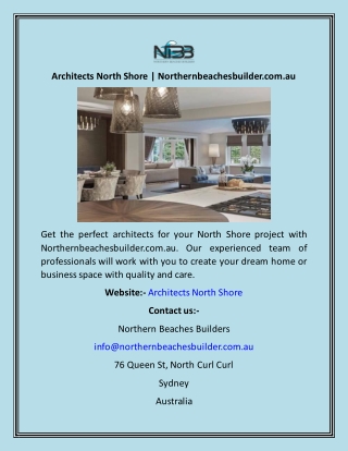 Architects North Shore  Northernbeachesbuilder.com