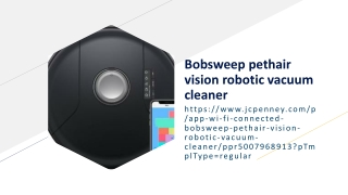 Bobsweep pethair vision robotic vacuum cleaner