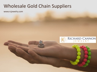 Buy Wholesale Gold Chain Suppliers - www.rcjewelry.com