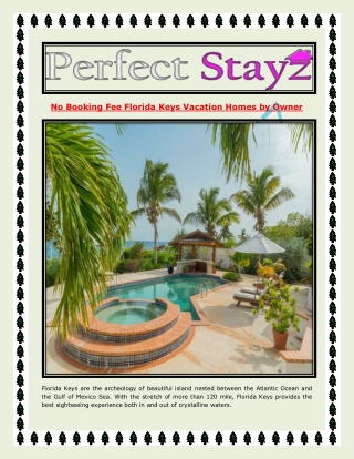 No Booking Fee Florida Keys Vacation Homes by Owner